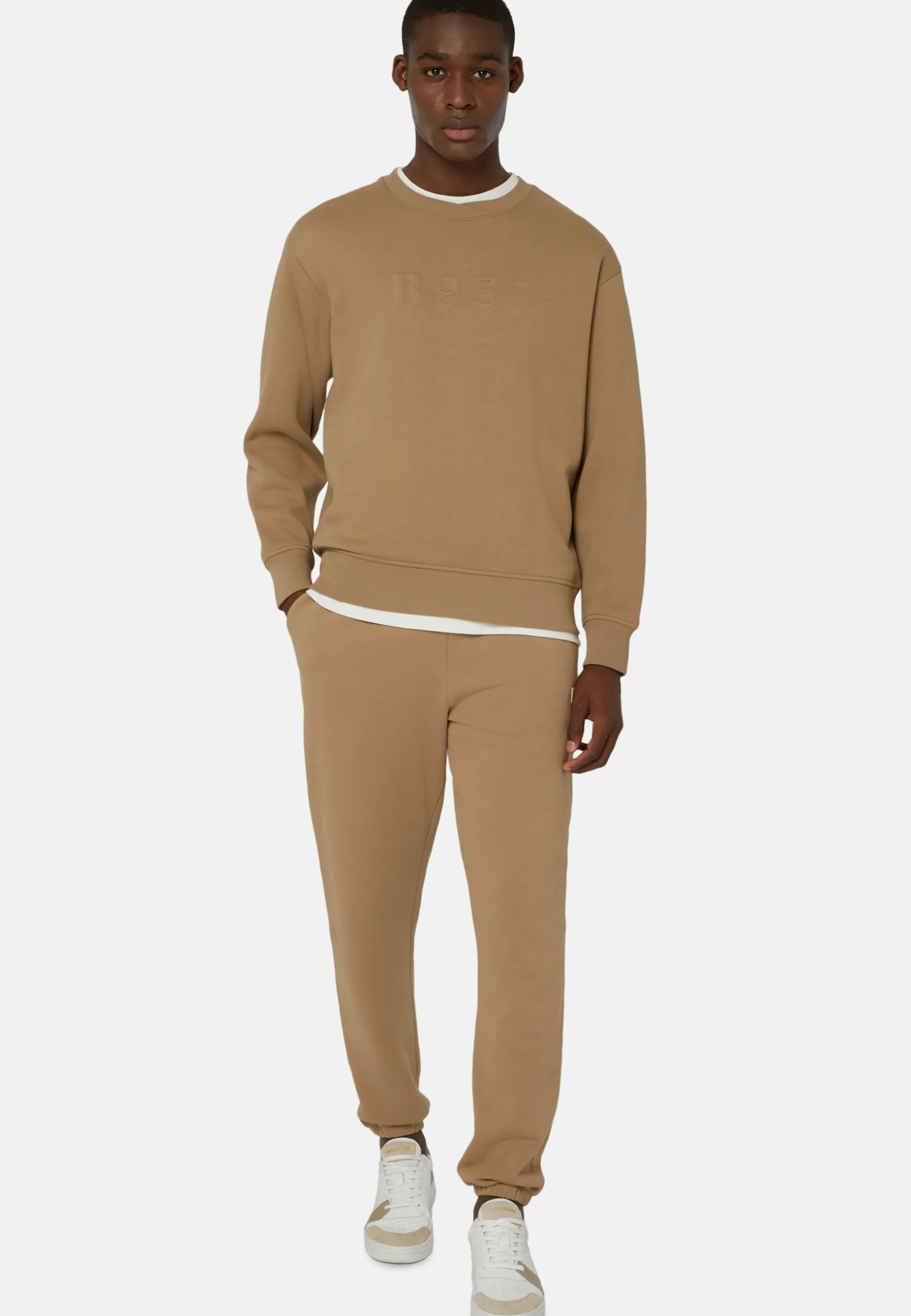 B939 Crew Neck Sweatshirt In Cotton|Boggi Milano New
