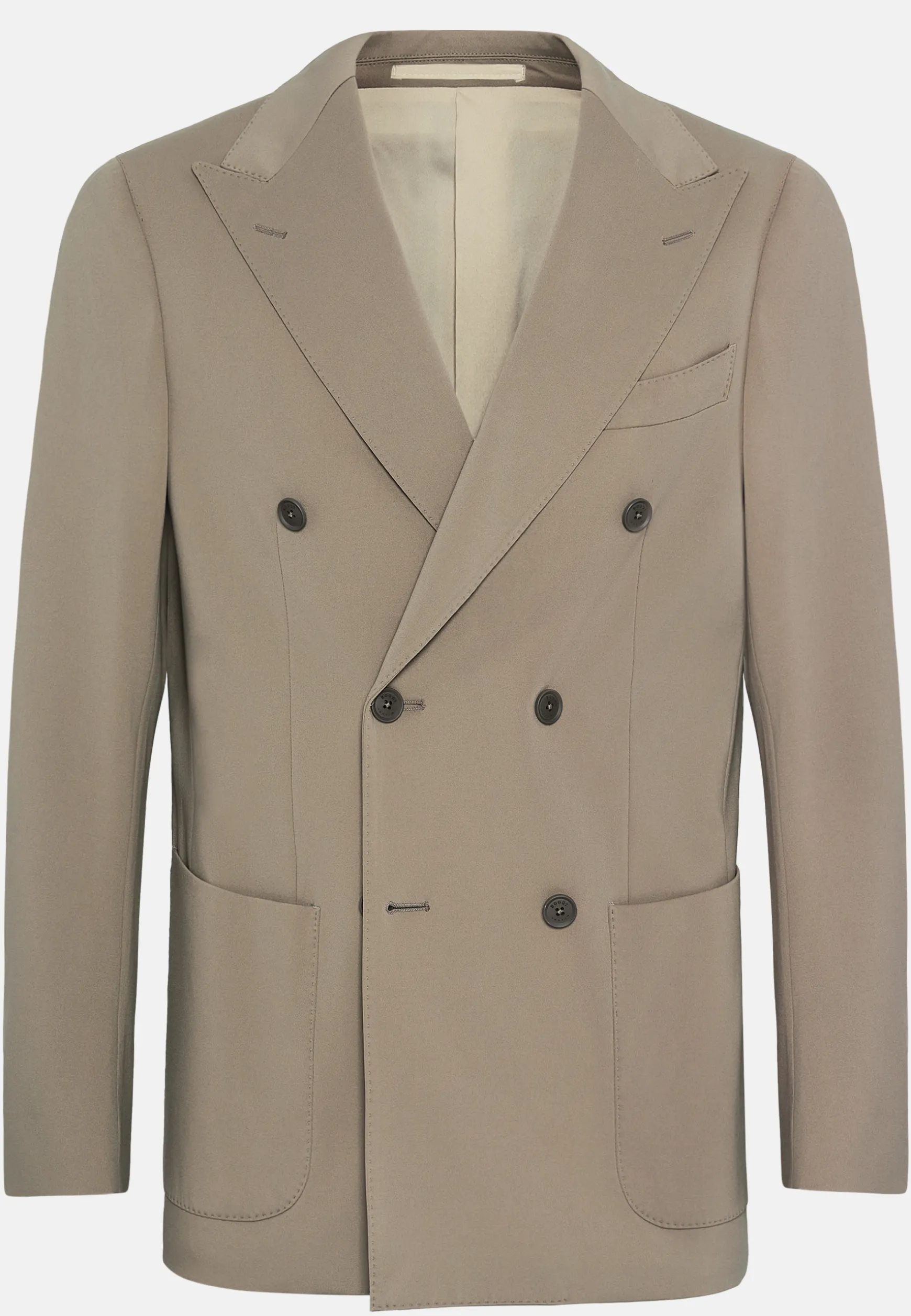 B Tech Double-Breasted Jacket In Nylon|Boggi Milano Store