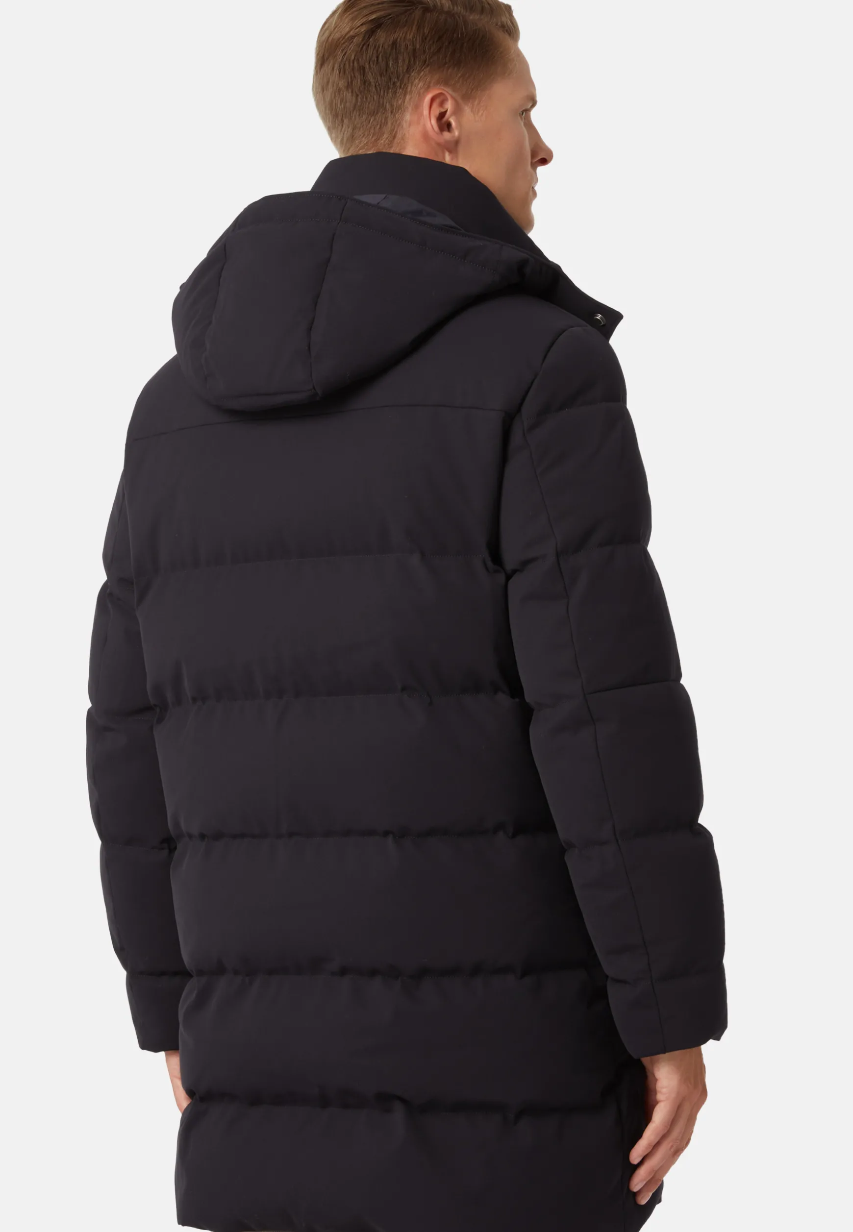 B Tech Goose Down Nylon Parka|Boggi Milano Best