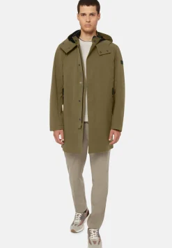 B Tech Recycled Technical Fabric Parka|Boggi Milano Shop
