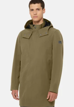 B Tech Recycled Technical Fabric Parka|Boggi Milano Shop