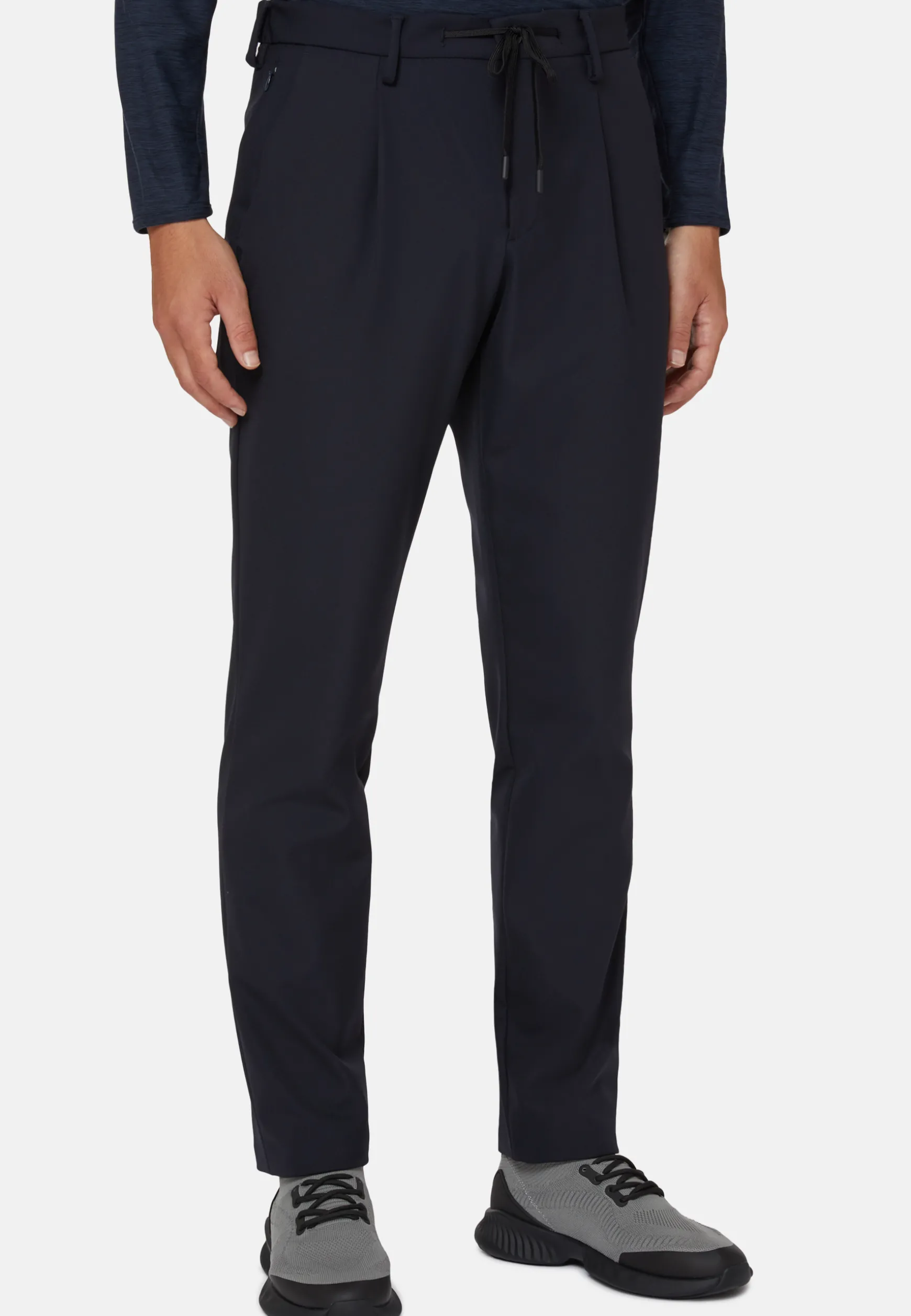 B Tech Stretch Nylon Pants|Boggi Milano Shop