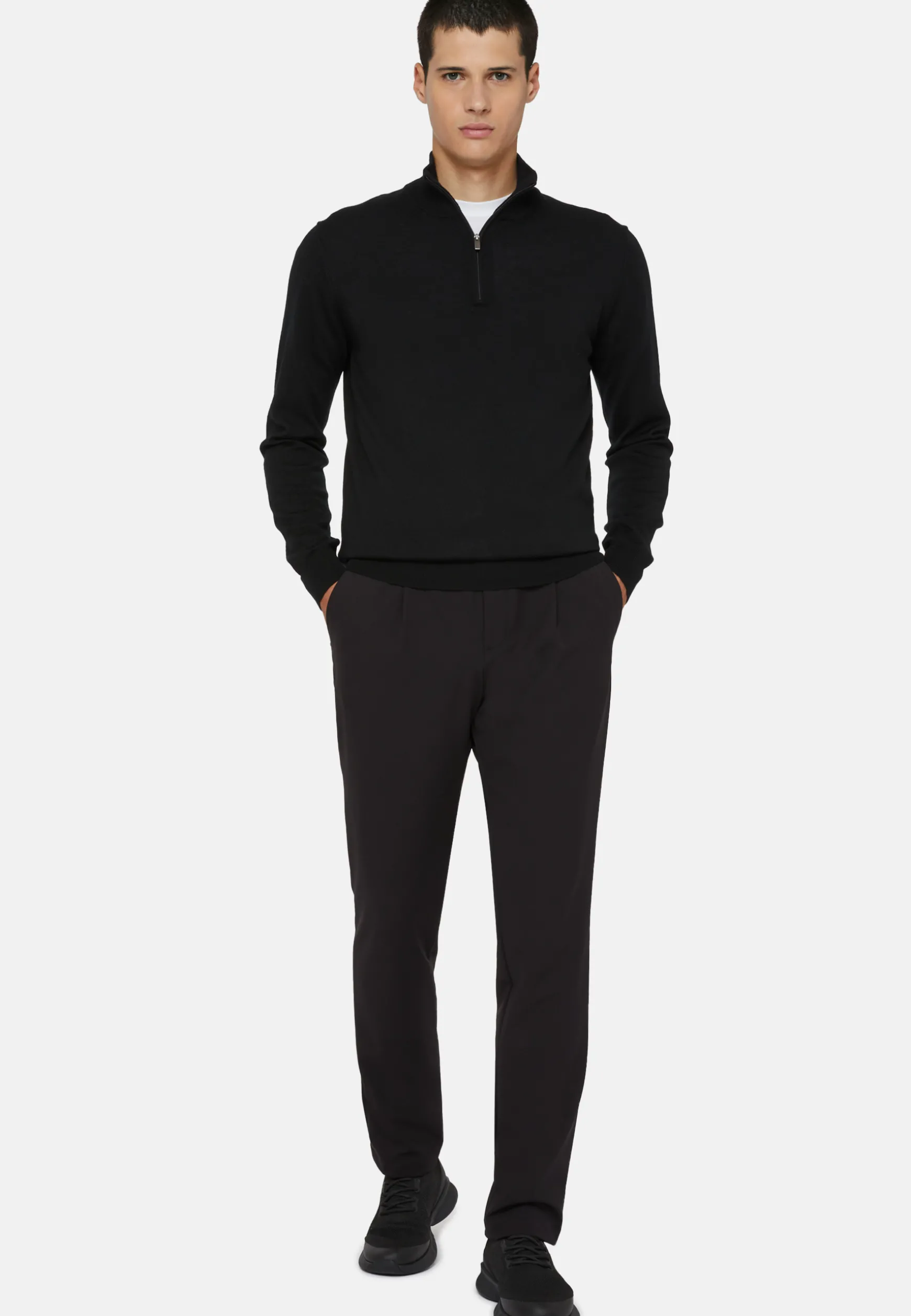 B Tech Stretch Nylon Pants|Boggi Milano Store