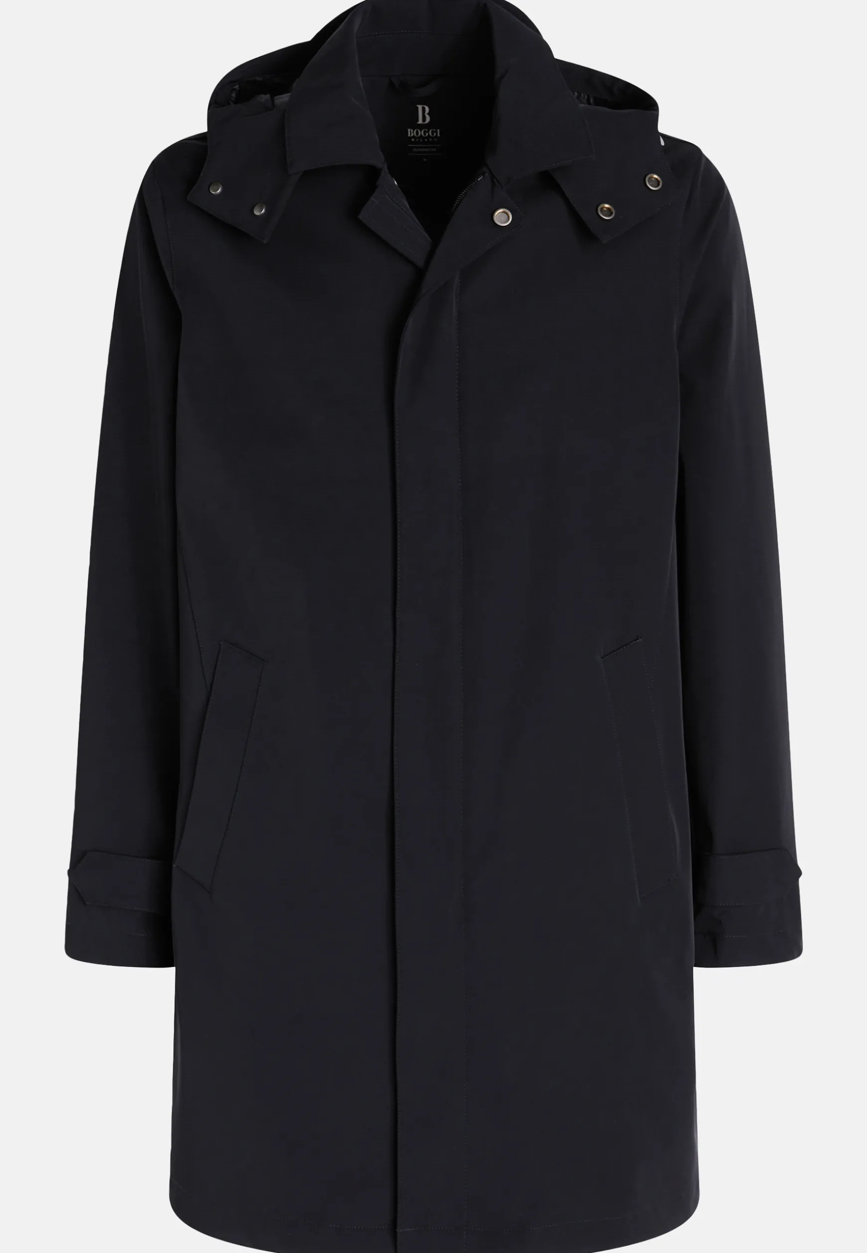B Travel Technical Nylon Raincoat|Boggi Milano New