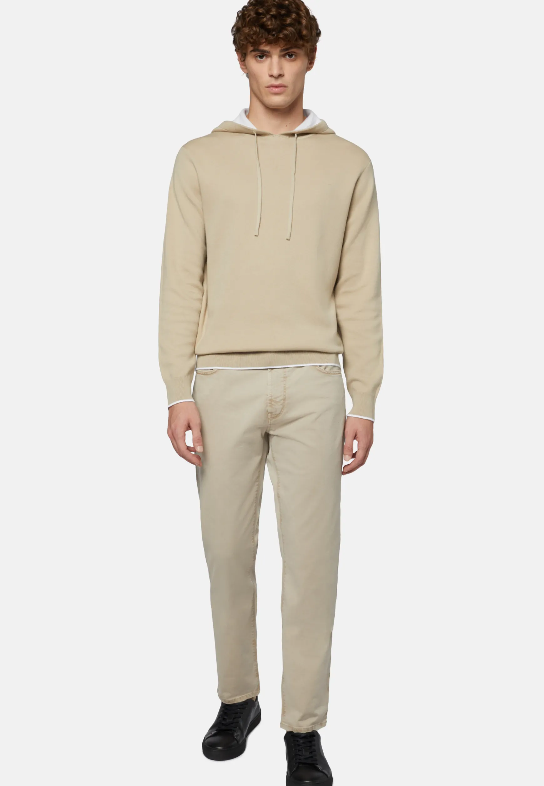 Hoodie In Cotton|Boggi Milano Online