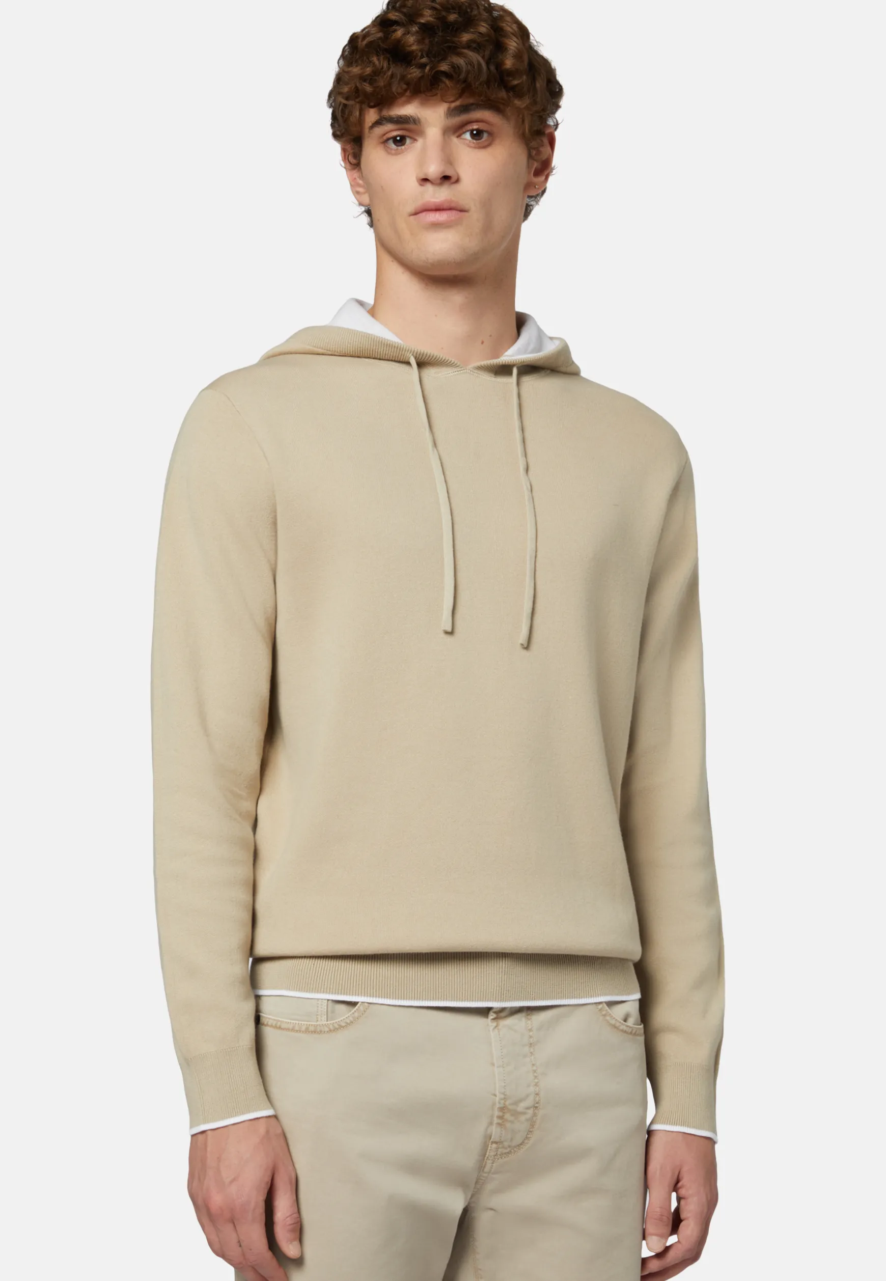 Hoodie In Cotton|Boggi Milano Online