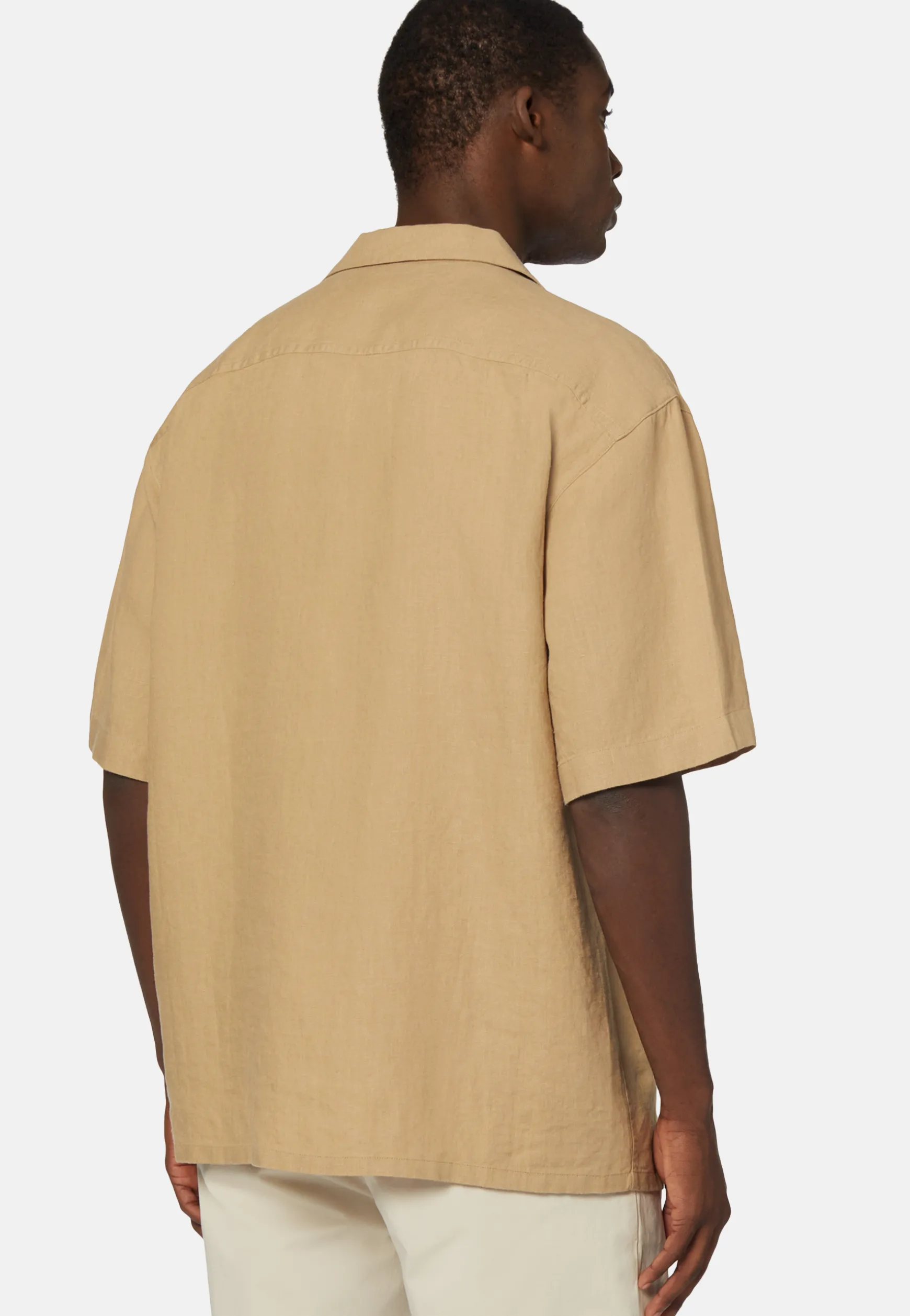 Linen Camp Overshirt|Boggi Milano Sale