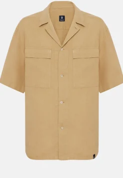 Linen Camp Overshirt|Boggi Milano Sale