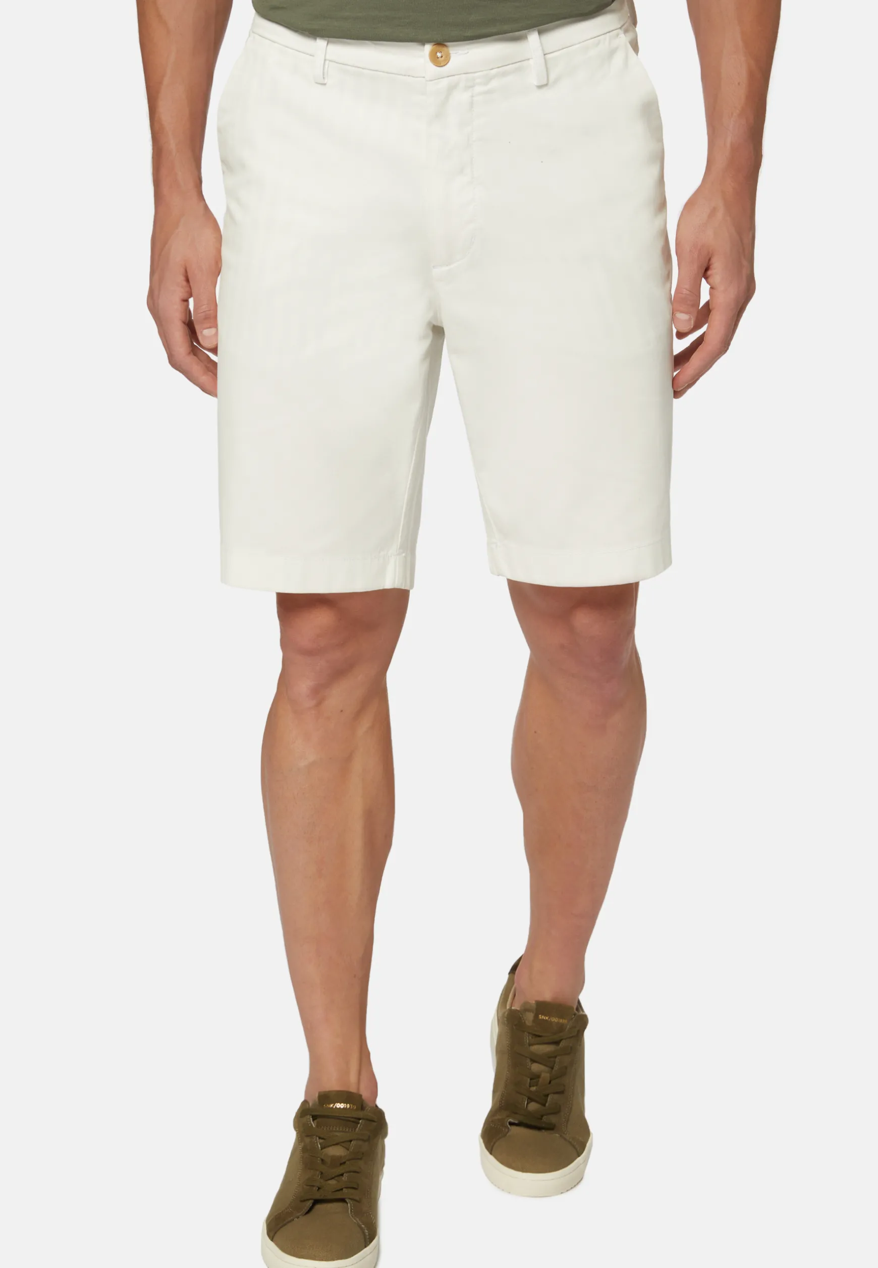 Bermudas in Stretch Cotton|Boggi Milano Fashion