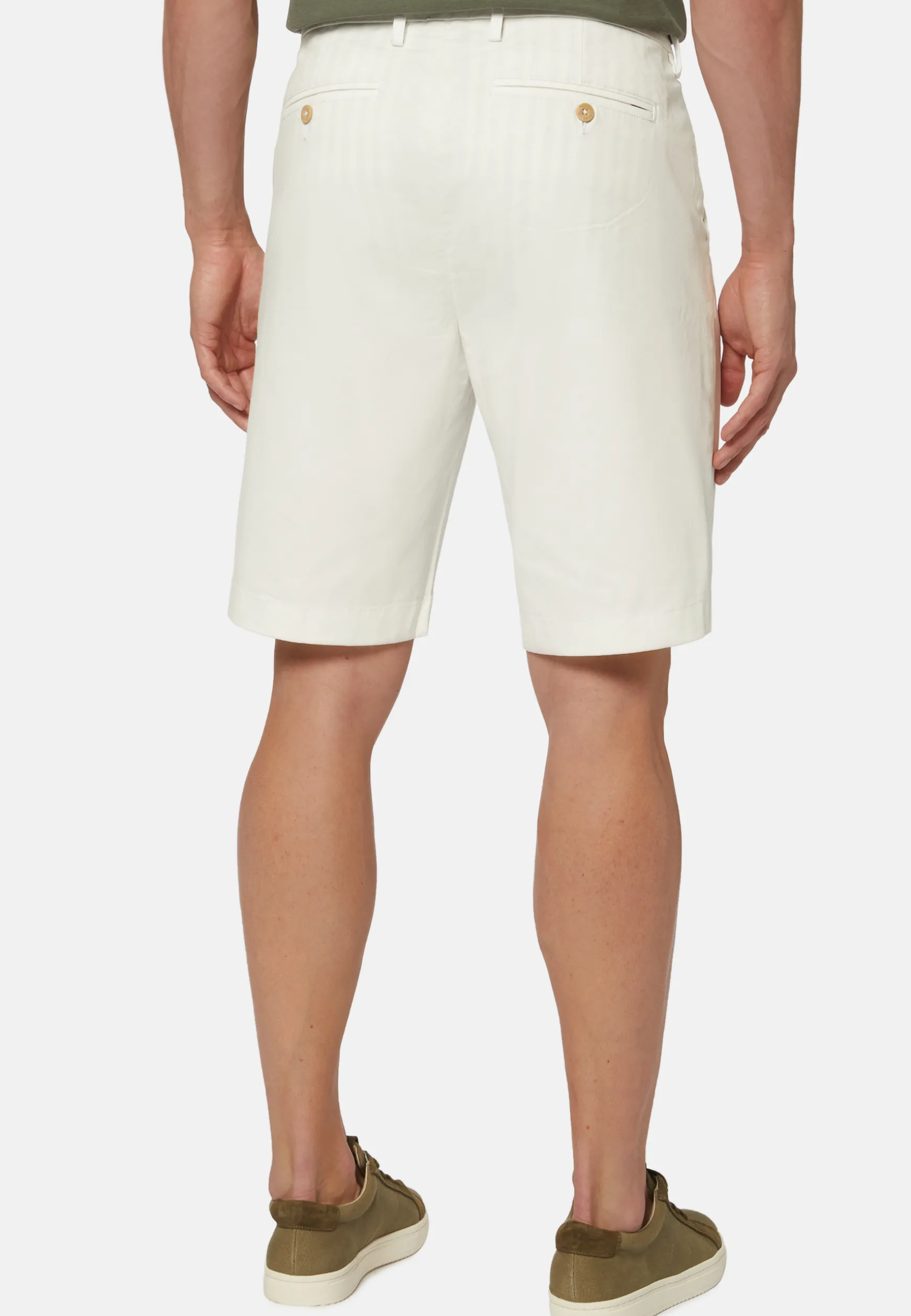 Bermudas in Stretch Cotton|Boggi Milano Fashion