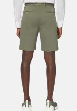 Bermudas in Stretch Tencel Cotton|Boggi Milano Online
