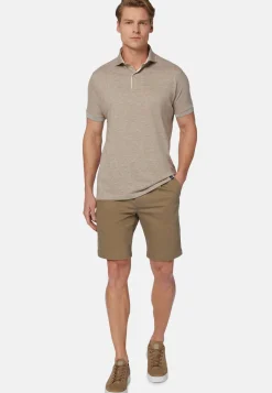 Bermudas in Stretch Tencel Cotton|Boggi Milano Sale