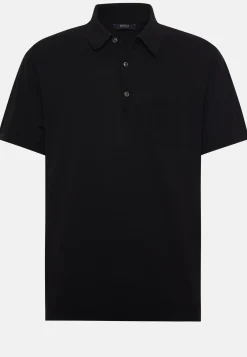 Cotton Crepe Knit Polo Shirt|Boggi Milano Flash Sale
