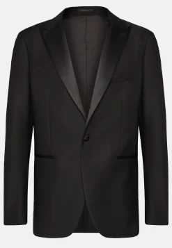 Wool Tuxedo Jacket with Peak Lapels|Boggi Milano Store