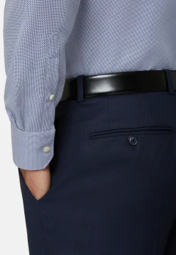 Cotton Dobby Shirt Slim Fit|Boggi Milano Best Sale