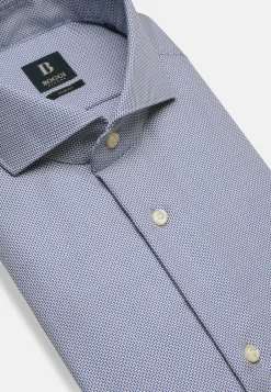 Cotton Dobby Shirt Slim Fit|Boggi Milano Best Sale