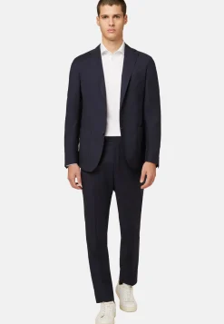 Blue Jacket in B Aria Wool|Boggi Milano Discount
