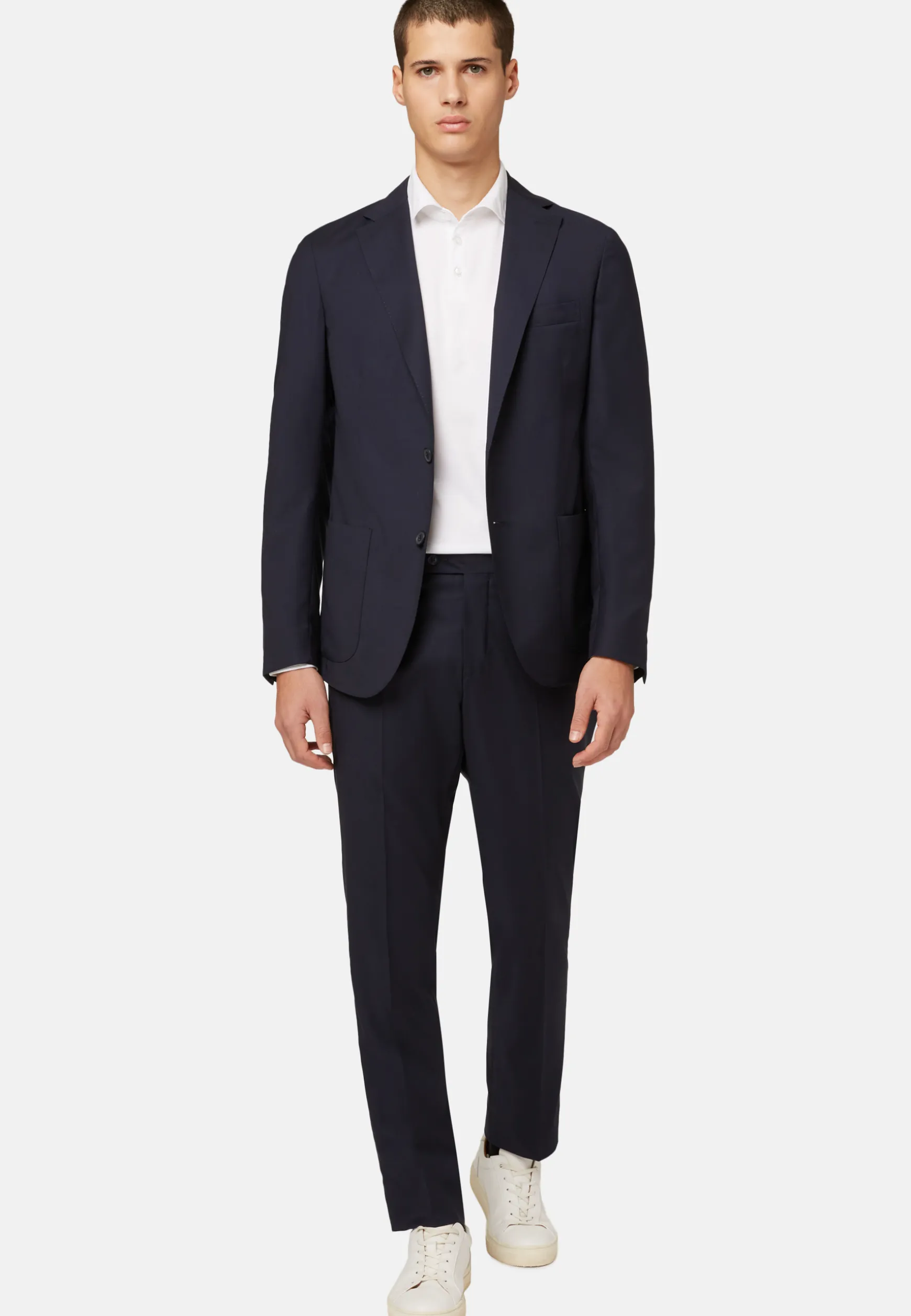 Blue Jacket in B Aria Wool|Boggi Milano Discount