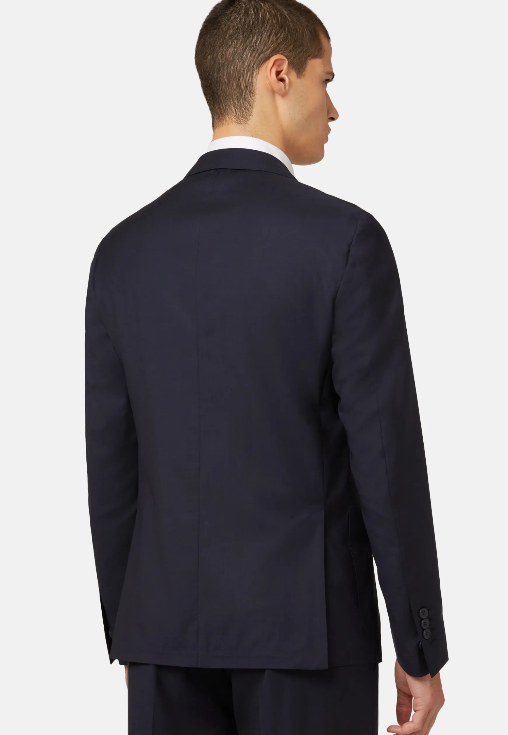 Blue Jacket in B Aria Wool|Boggi Milano Discount