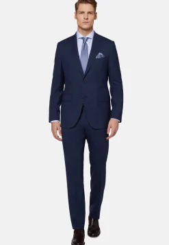 Micro Pattern Suit in Pure Wool|Boggi Milano Online