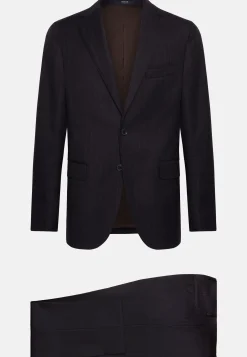 Blue Pinstripe Pure Wool Suit|Boggi Milano Discount