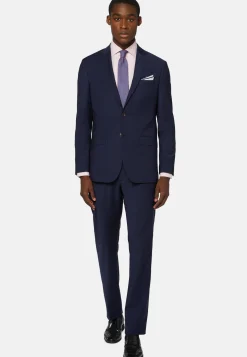 Pinstripe Suit In Stretch Wool And Nylon|Boggi Milano Sale