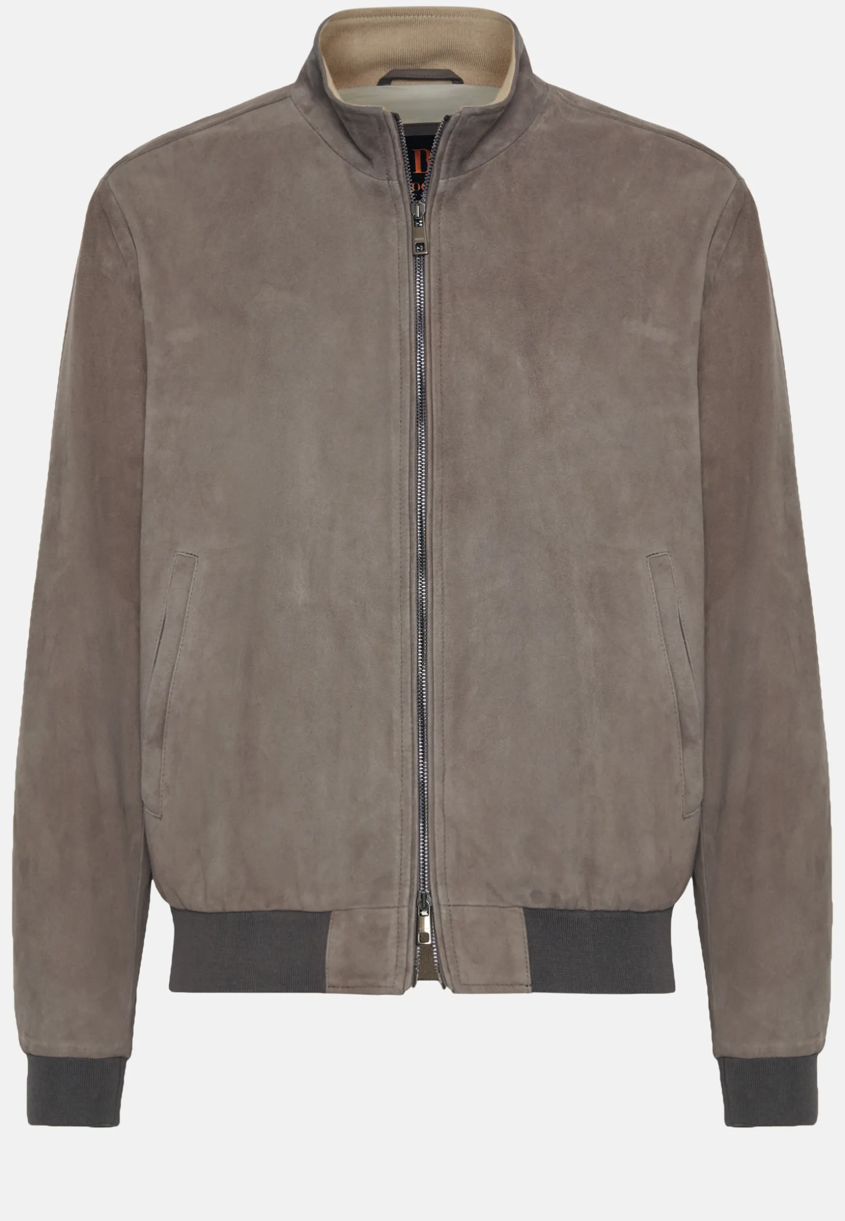 Bomber Jacket in Genuine Suede Leather|Boggi Milano Shop