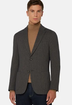 Jacket In a B Jersey Cotton Blend|Boggi Milano Shop