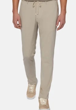 B-Tech Stretch Nylon Pants|Boggi Milano Outlet