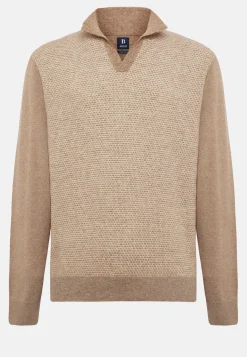 Cashmere Blend Mock Neck Sweater|Boggi Milano Sale