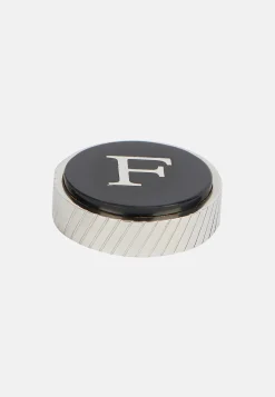 Circular letter f for cufflinks|Boggi Milano Cheap
