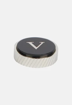 Circular letter v for cufflinks|Boggi Milano Shop