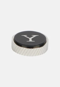 Circular letter y for cufflinks|Boggi Milano Fashion