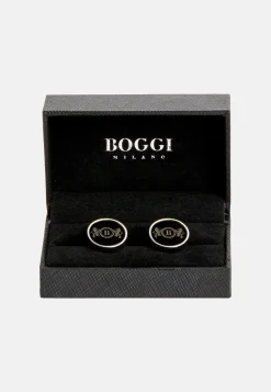 Circular logo cufflinks|Boggi Milano Cheap