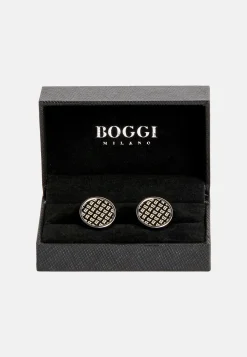 Circular logo cufflinks|Boggi Milano Hot