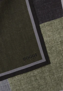 Colour Block Silk Pocket Square|Boggi Milano Discount