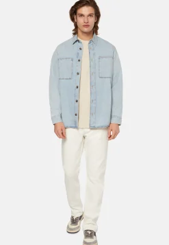 Cotton Denim Overshirt|Boggi Milano Best