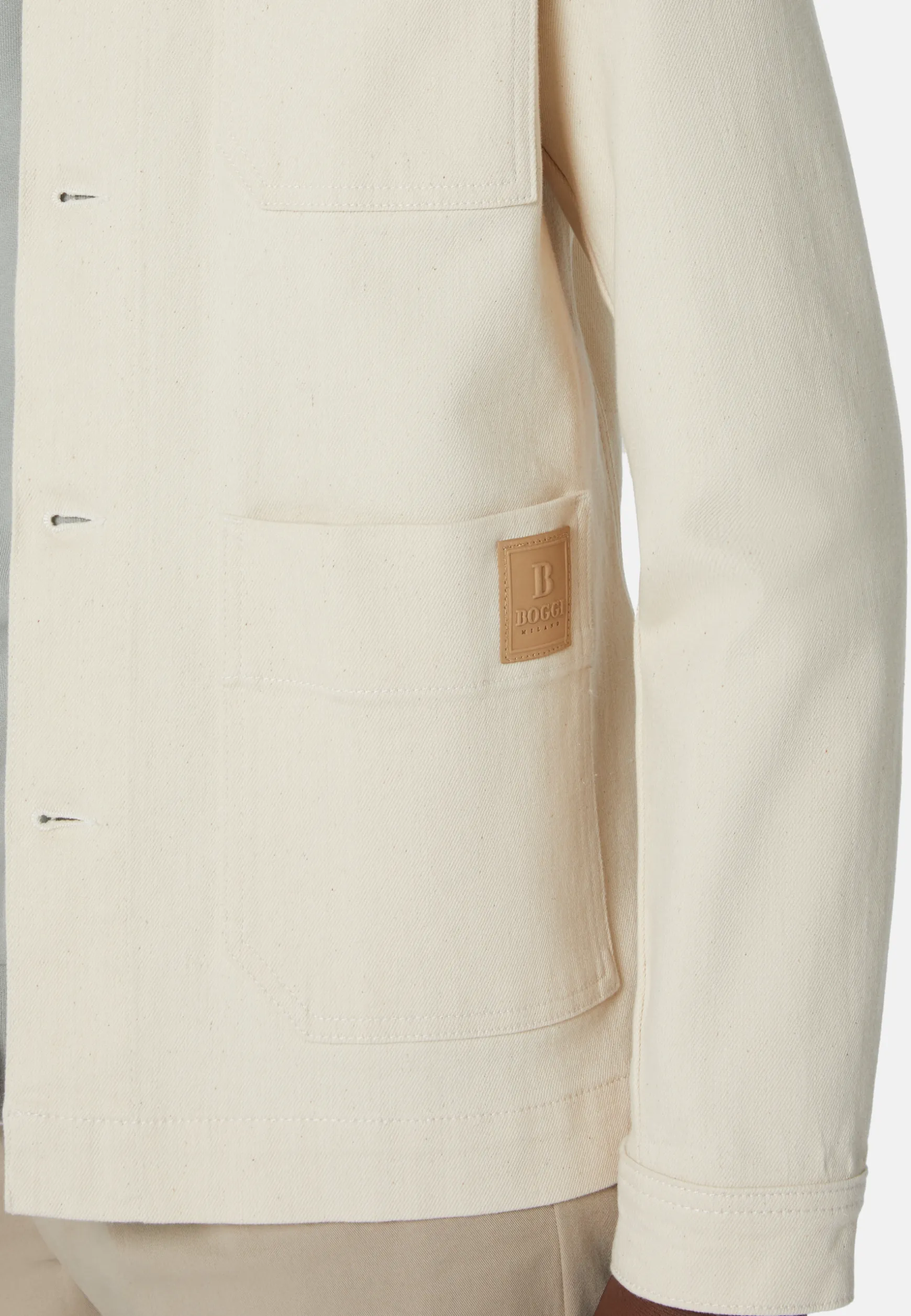 Cotton Shirt Jacket|Boggi Milano Sale