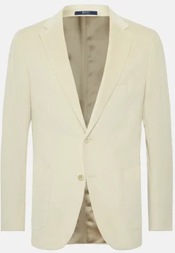 Cream Cotton And Cashmere Jacket|Boggi Milano Cheap