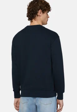 Crew Neck Cotton Sweatshirt|Boggi Milano Flash Sale