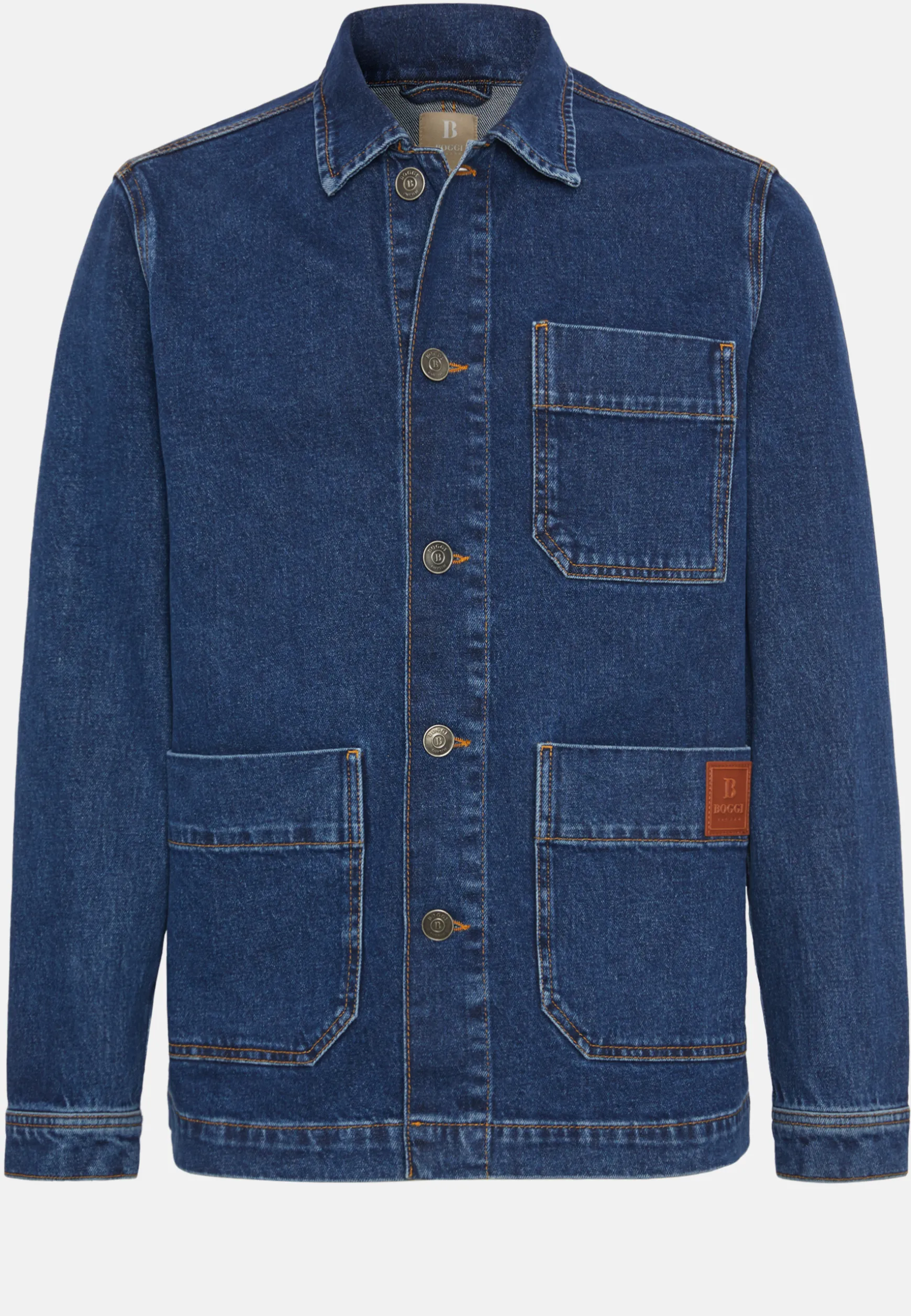 Denim Shirt Jacket|Boggi Milano Best