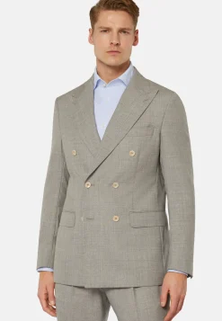 Double-Breasted Suit In Pure Wool|Boggi Milano Flash Sale