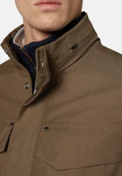 Field Jacket In Cotton Nylon|Boggi Milano Clearance