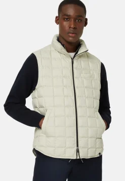 Goose Down Recycled Fabric Waistcoat|Boggi Milano Clearance