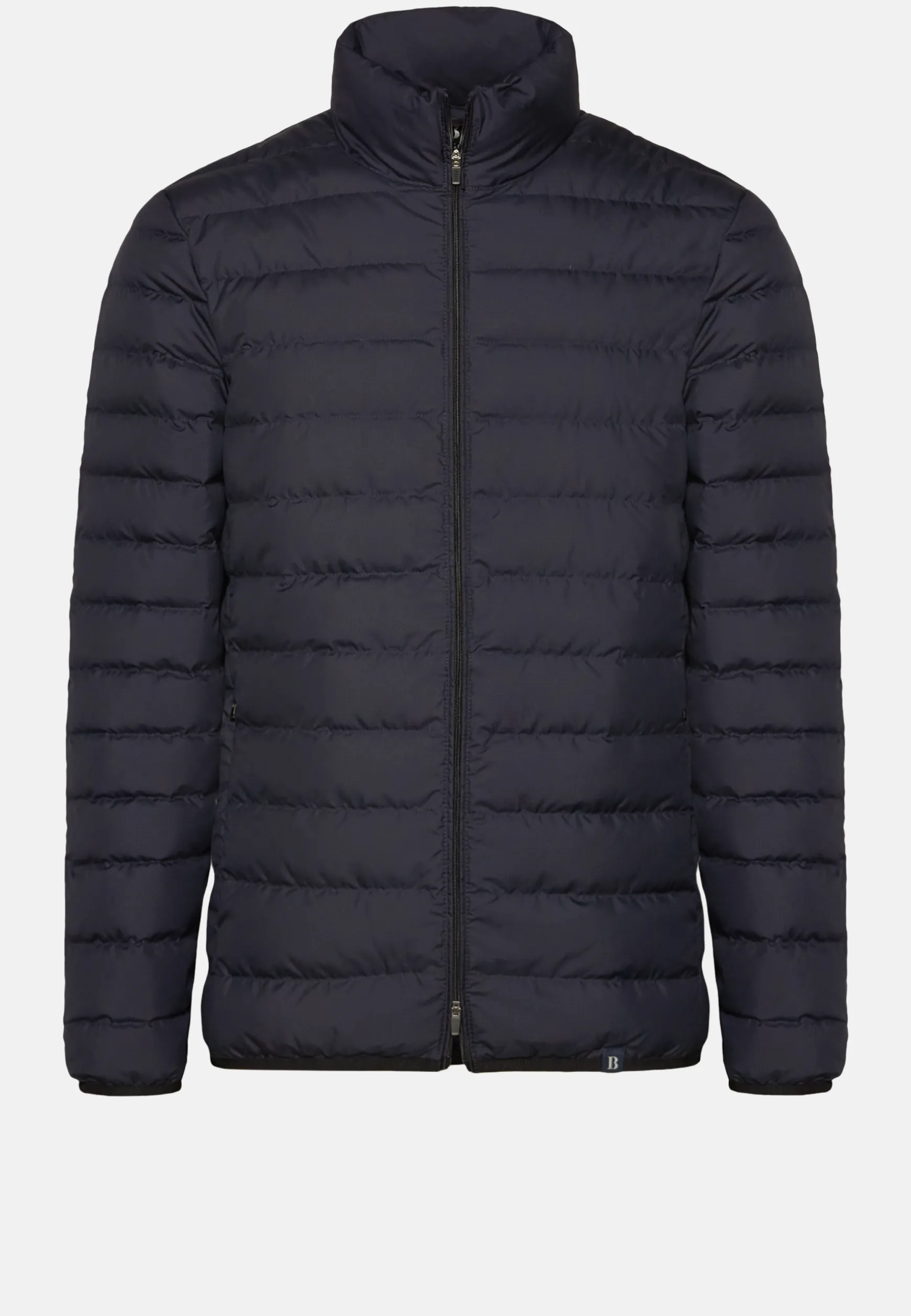 Goose Down Recycled Fabric Bomber Jacket|Boggi Milano Best