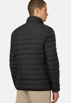 Goose Down Recycled Fabric Bomber Jacket|Boggi Milano Flash Sale
