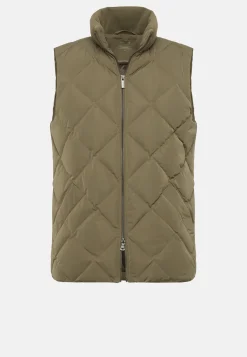 Goose Down Recycled Fabric Waistcoat|Boggi Milano New
