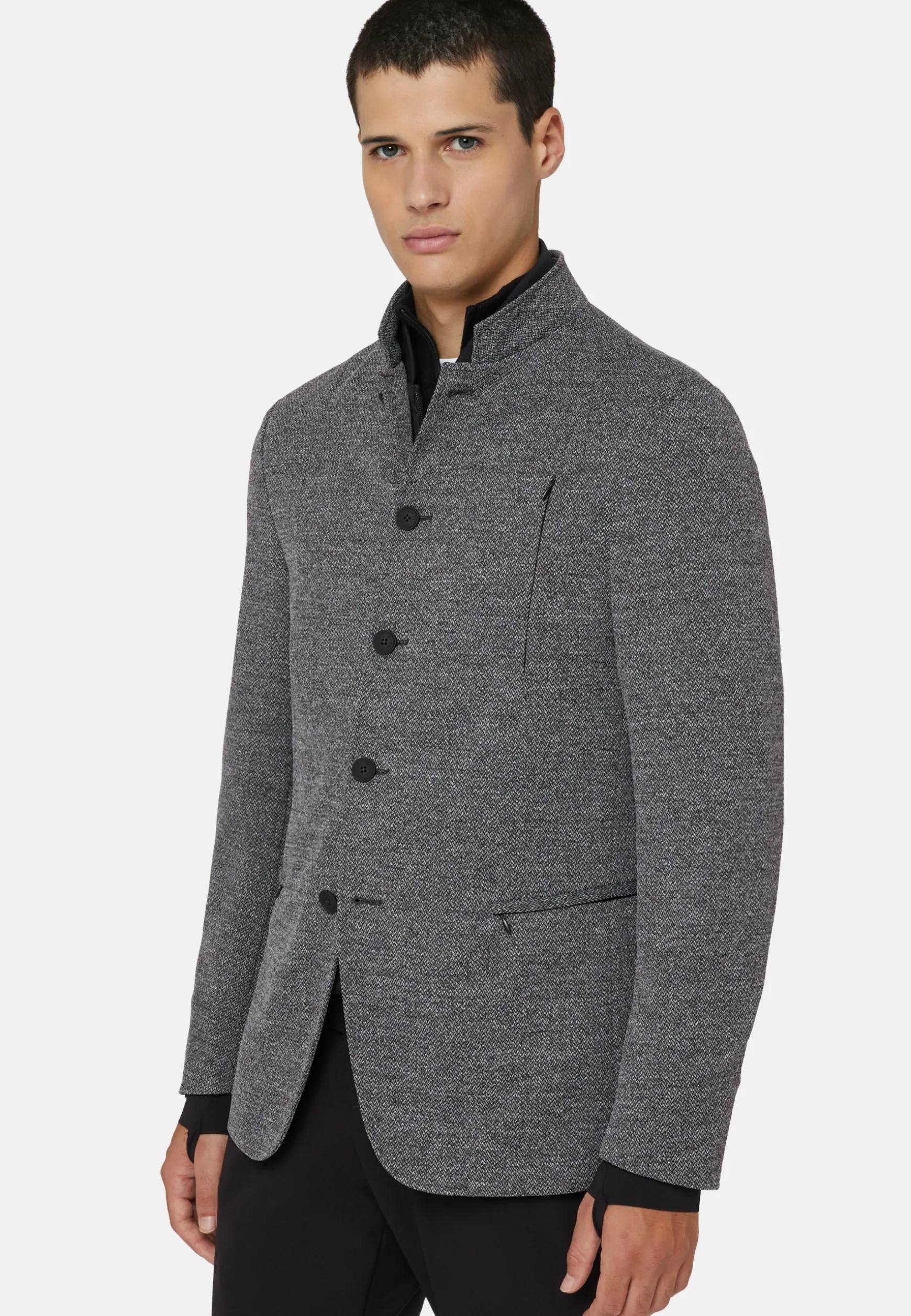 B Tech Recycled Fabric Cycling Jacket|Boggi Milano Hot