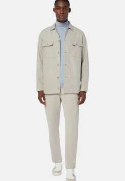 Wool Blend Overshirt|Boggi Milano Hot