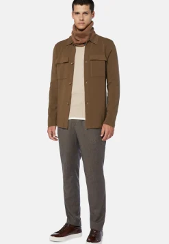 Over Shirt in Merino Wool|Boggi Milano New